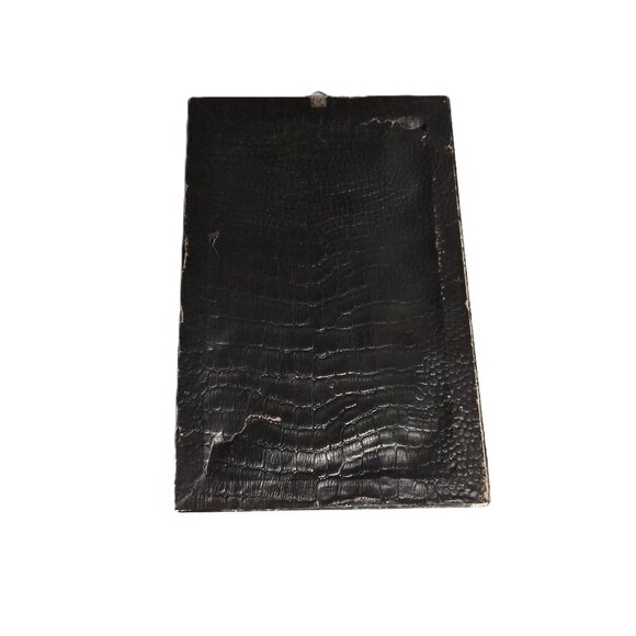 Vintage 40s Needlepoint Japanese Maiden with Umbrella Framed Embroidery Japandi - Picture 3 of 3